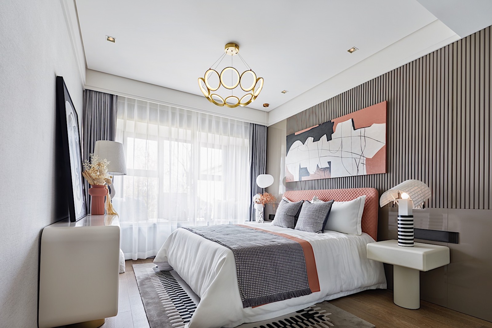 輕奢高雅風(fēng)格室內(nèi)設(shè)計家裝案例-臥室 輕奢高雅風(fēng)格室內(nèi)設(shè)計家裝案例-臥室