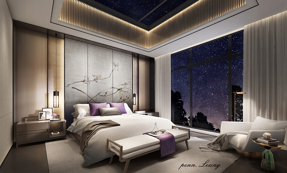 客天下別墅360平米奢華輕奢風格裝修案例-臥室 客天下別墅360平米奢華輕奢風格裝修案例-臥室