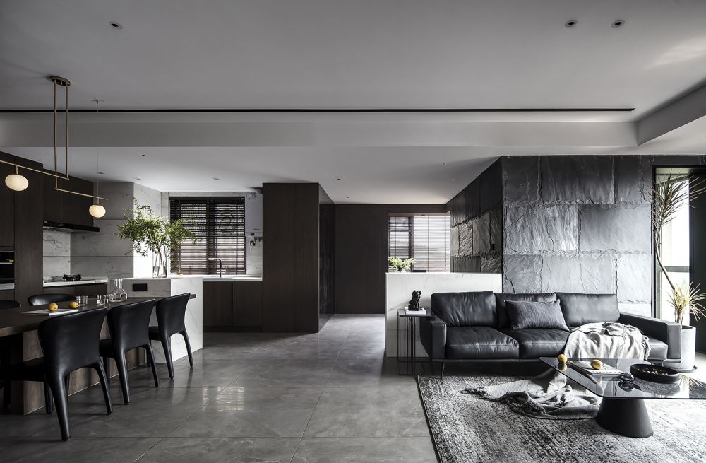 佛山市保利清能和府現代簡約風格四居室裝修案例