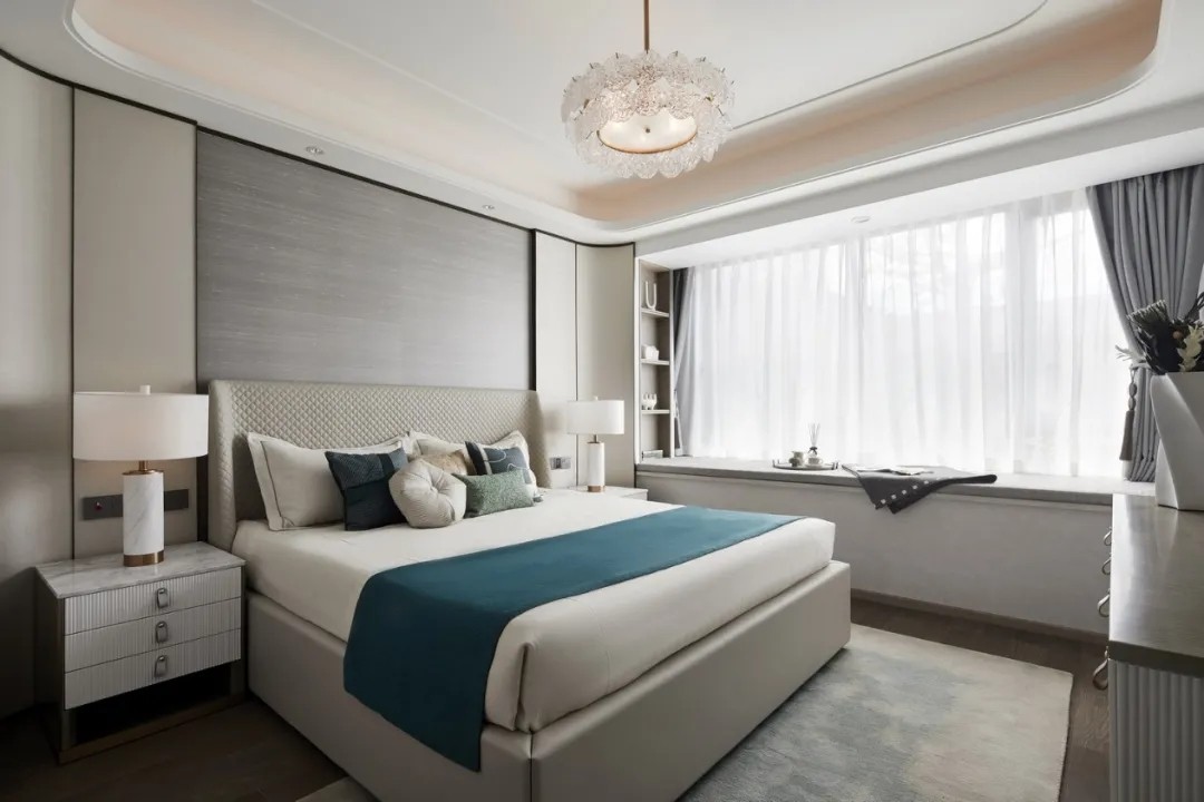 現代簡約風格室內設計家裝案例-臥室 現代簡約風格室內設計家裝案例-臥室