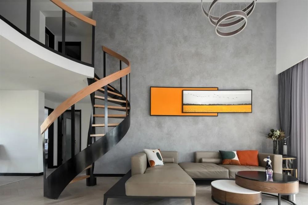 清遠市海潤怡景嘉園現代簡約風格復式裝修案例