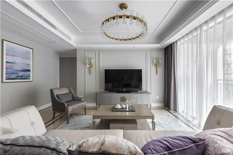 裝修公司美式風格室內裝修效果圖-客廳 裝修公司美式風格室內裝修效果圖-客廳