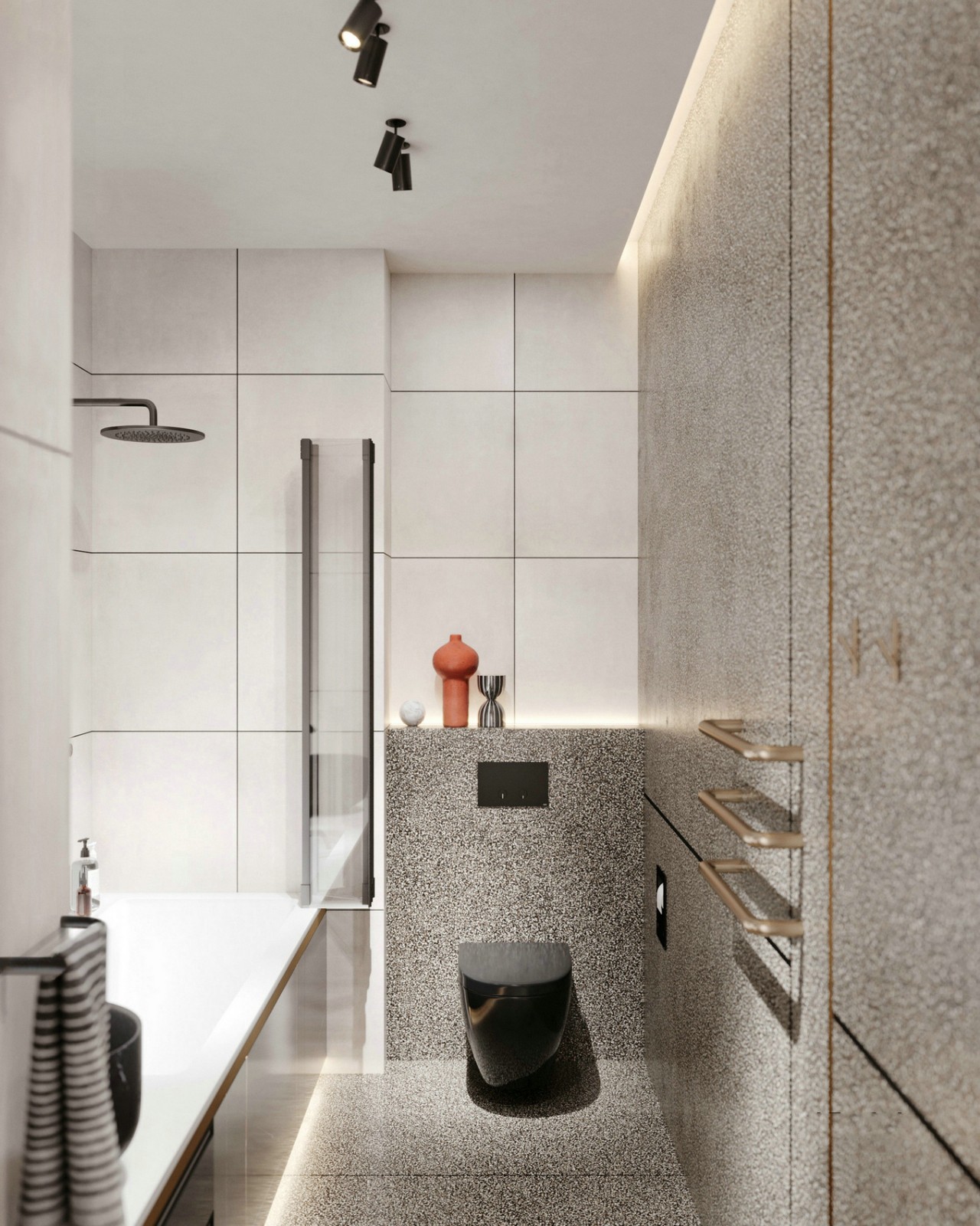 佛山裝修公司現代簡約風格公寓裝修效果圖-衛生間 佛山裝修公司現代簡約風格公寓裝修效果圖-衛生間