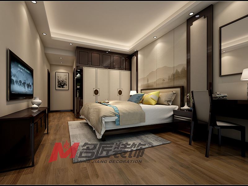 佛山市時代南灣現代簡約風格三居室裝修案例