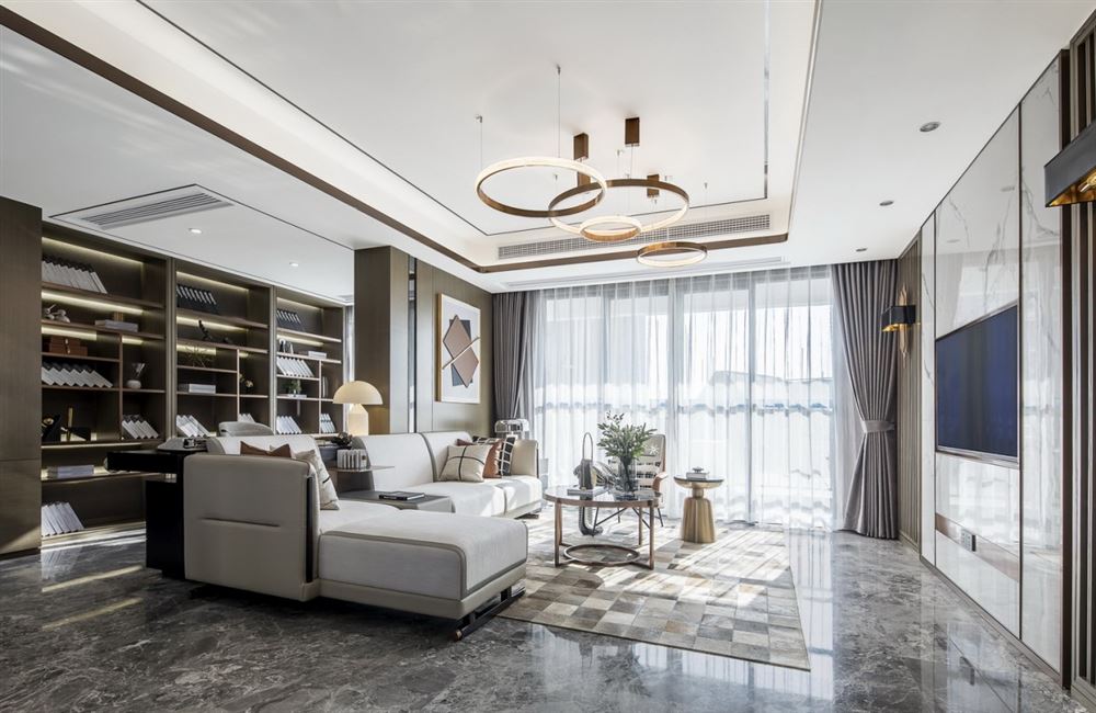 江門市世茂碧海銀湖其他四居室裝修案例