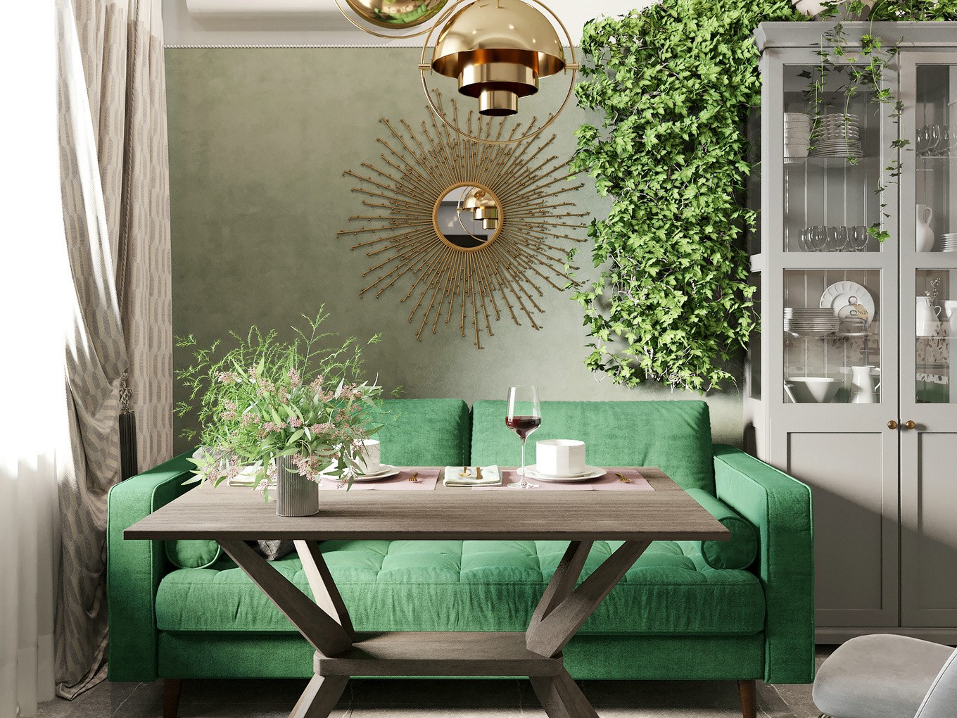 裝修公司歐式輕奢風格室內裝修效果圖-客廳 裝修公司歐式輕奢風格室內裝修效果圖-客廳