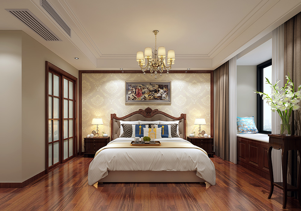 裝修公司歐式風格室內裝修效果圖-臥室 裝修公司歐式風格室內裝修效果圖-臥室