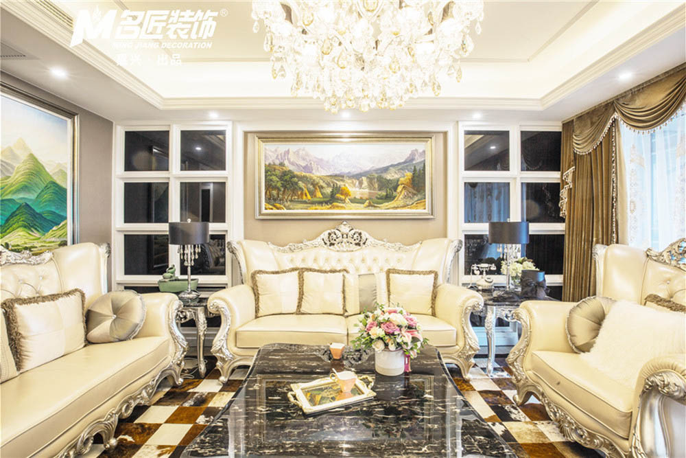 嘉興101-200平米新古典風(fēng)格室內(nèi)裝修設(shè)計(jì)案例