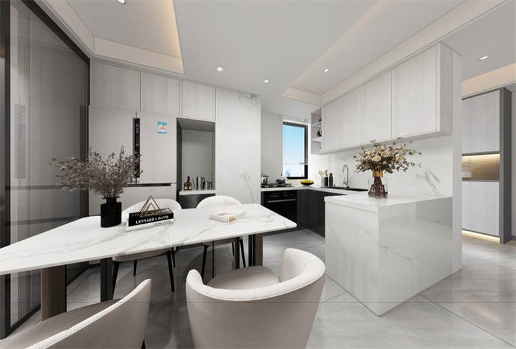 廣州市盈彩美居現(xiàn)代簡(jiǎn)約風(fēng)格三居室裝修案例