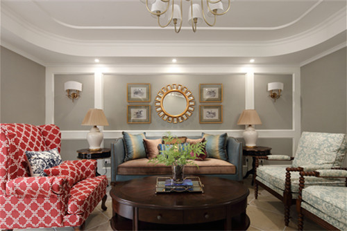 德陽101-200平米美式風(fēng)格瑞琪曼家裝設(shè)計(jì)案例