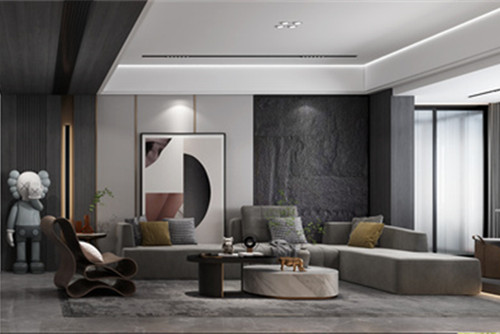 潮州市高厝寮自建房現代簡約風格三居室裝修案例