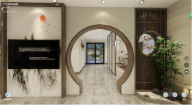 中式客餐廳實(shí)景案例