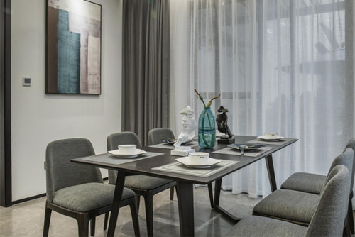 海口市濱江帝景現(xiàn)代簡(jiǎn)約風(fēng)格別墅裝修案例