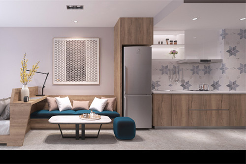 海口100平米以下現(xiàn)代簡(jiǎn)約風(fēng)格芒果社家裝設(shè)計(jì)效果圖