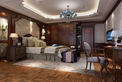 云浮市筠州華府新中式風(fēng)格別墅裝修案例