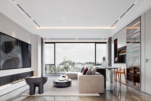 云浮市筠州華府現(xiàn)代風(fēng)格別墅裝修案例