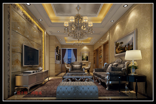 茂名市荔晶新城新中式風(fēng)格別墅裝修案例