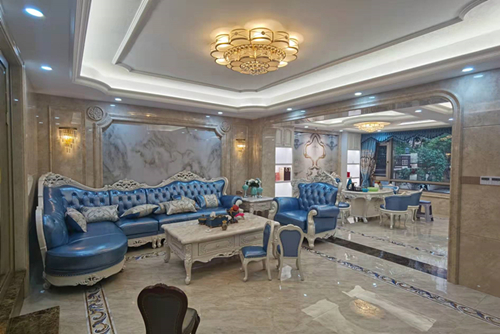 河源市富潤名都歐式風格別墅裝修案例