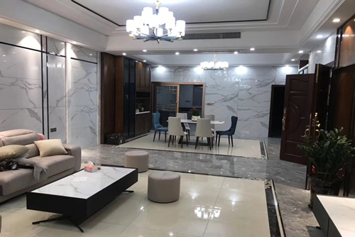 河源市東方國際現代簡約風格別墅裝修案例