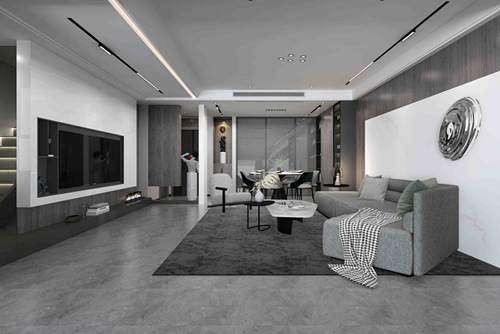 泉州市翰林合著現(xiàn)代簡約風(fēng)格復(fù)式裝修案例