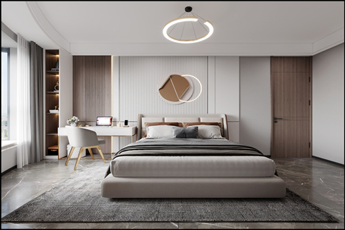 佛山市保利維塔現代風格三居室裝修案例