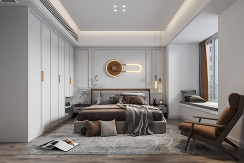 汕頭市悅水灣輕奢風格平層裝修案例