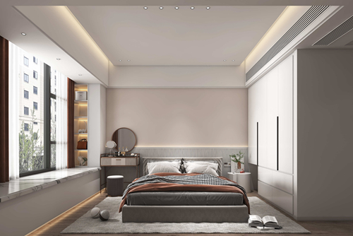 汕頭市綠地總部中心現代風格三居室裝修案例