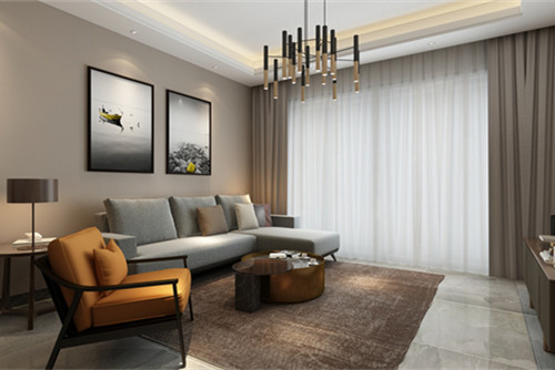 中山市碧桂園鳳凰城現代簡約風格三居室裝修案例
