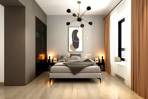 中山市居安苑現代簡約風格三居室裝修案例