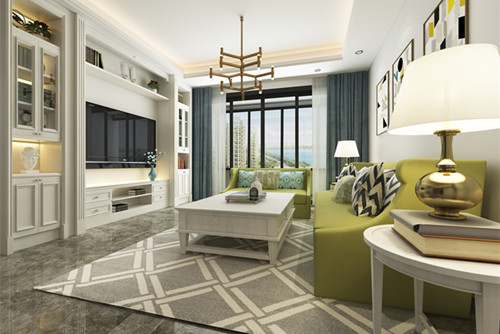 中山市越秀星匯品峰北歐風格三居室裝修案例