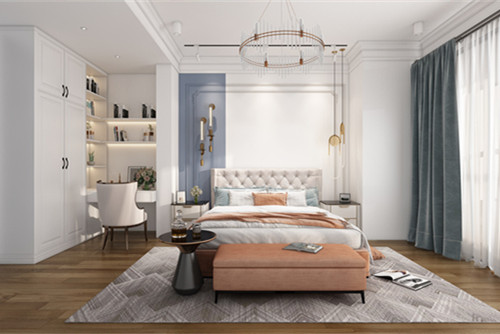 中山市健康花城現代簡約風格別墅裝修案例