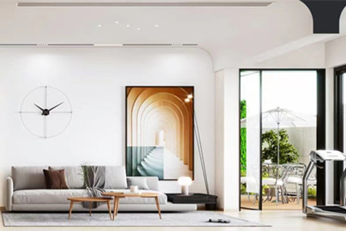 莆田市北大北街小區現代簡約風格三居室裝修案例