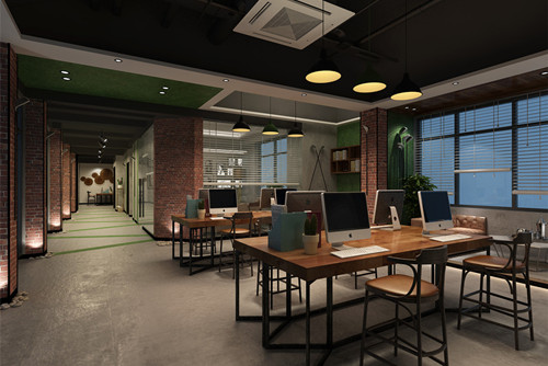 海口市帝和華庭其他辦公空間裝修案例