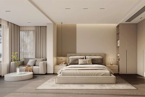 海口市濱江帝景現(xiàn)代簡(jiǎn)約風(fēng)格別墅裝修案例