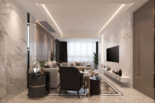 莆田市帝源首座現(xiàn)代簡(jiǎn)約風(fēng)格四居室裝修案例