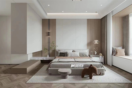 莆田市北大北街小區現代簡約風格三居室裝修案例