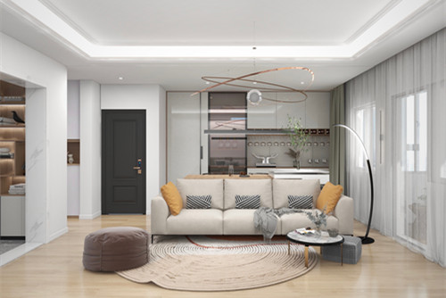 廣州市錦繡香江北歐風格二居室裝修案例