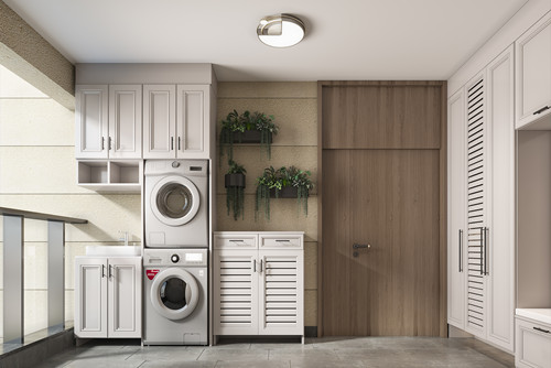 廣州市中山一路小區現代簡約風格三居室裝修案例